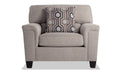 Beige Polyester Chair G685