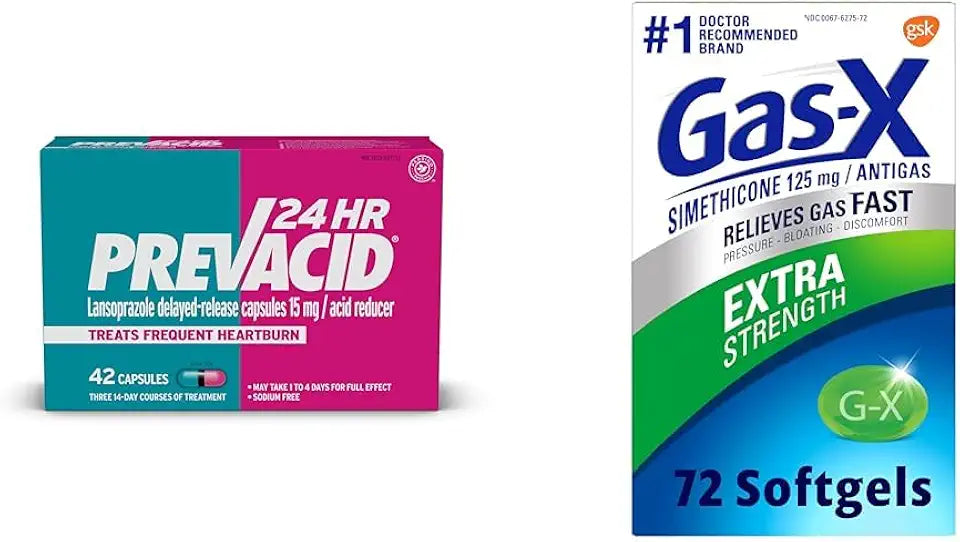 Acid Reducer 42 Count & Gas Relief 72 Count S22142