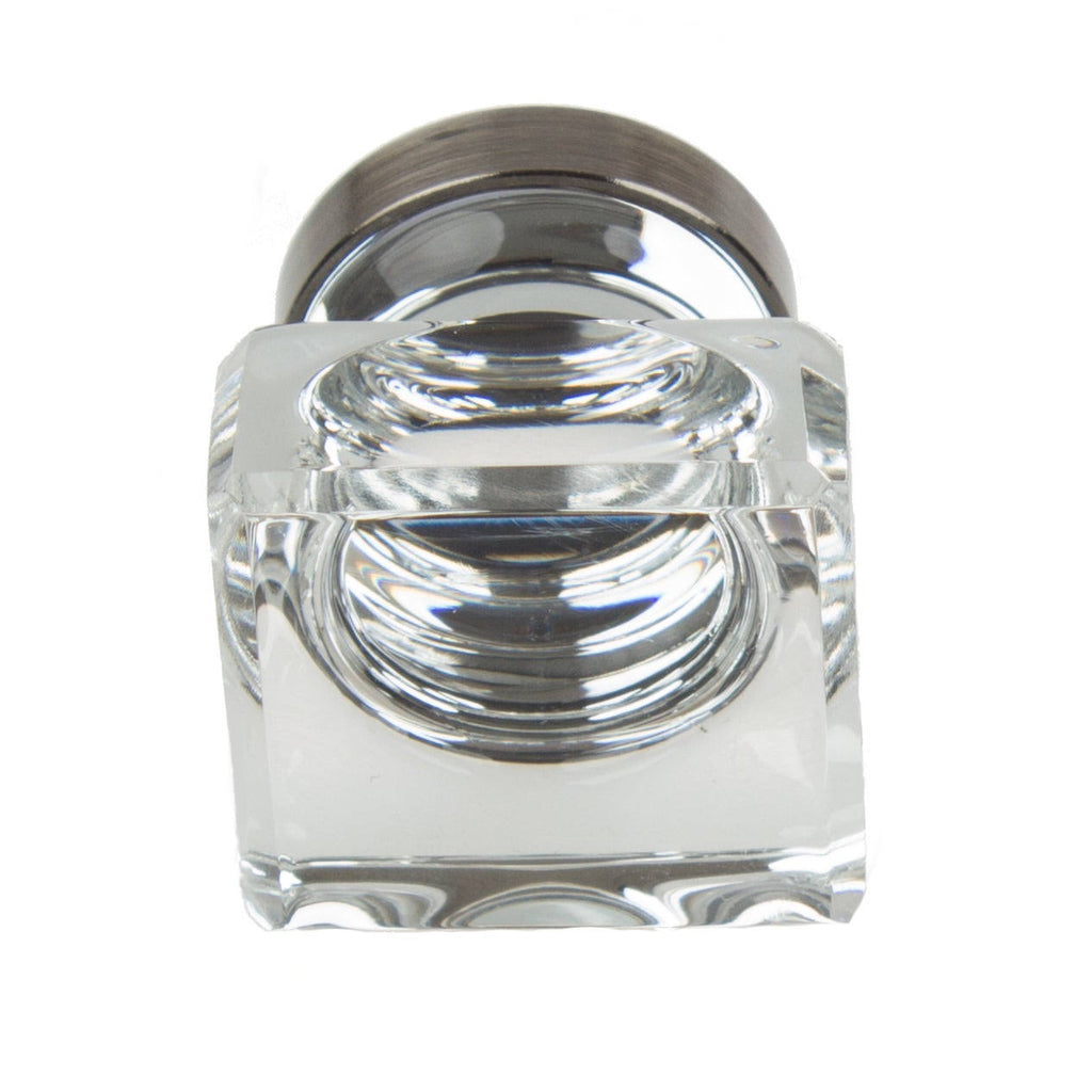 Brushed Black Nickel Glass Cabinet Knobs Z8424
