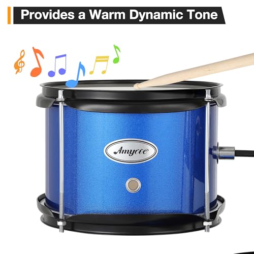 Black 3-Piece Drum Set with Stool H99349