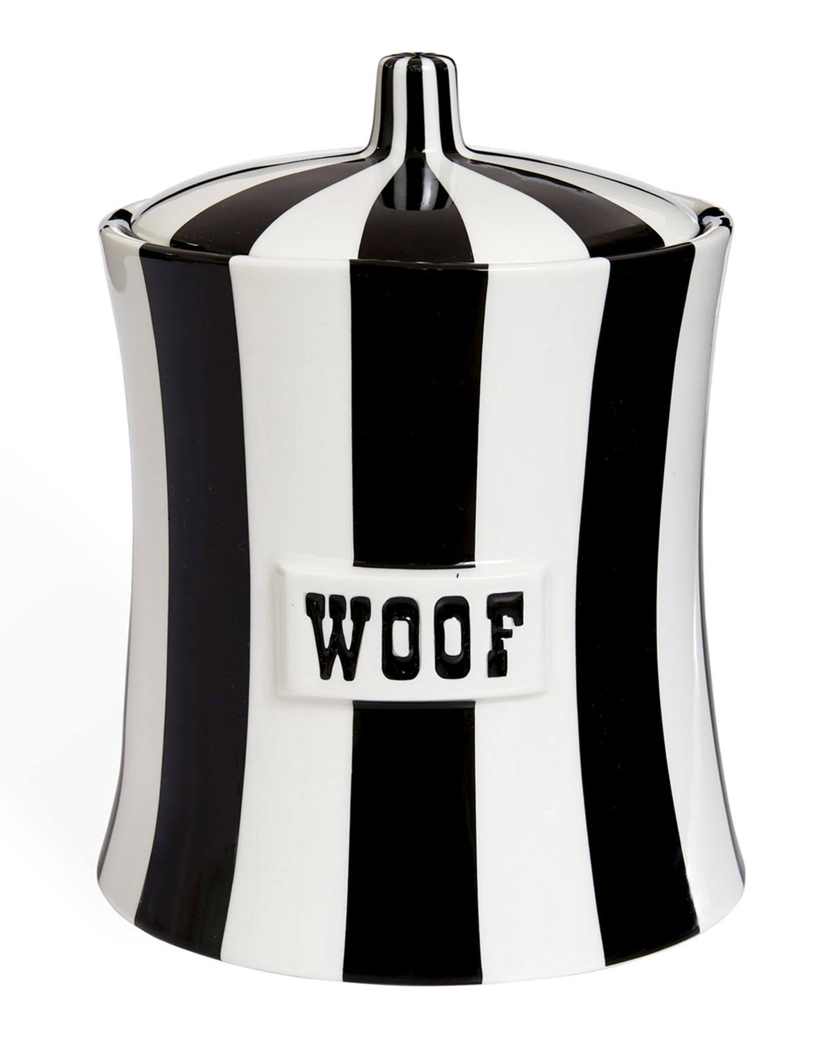 Black Striped Canister W425
