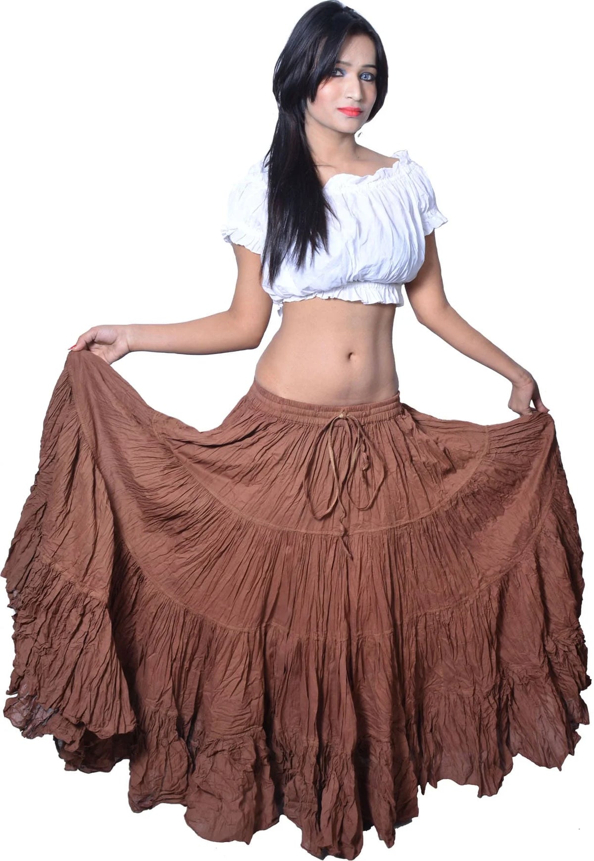 Brown 25 Yard Skirt W91480