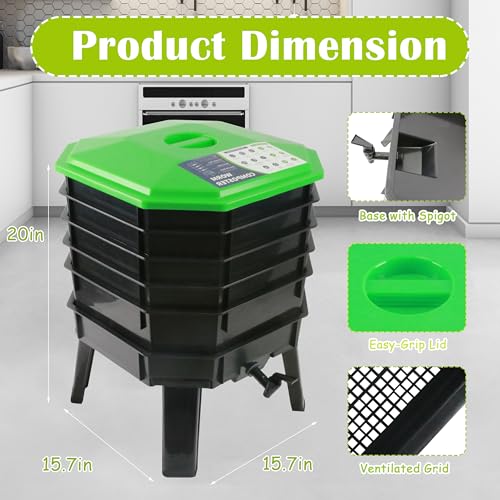 5-Layer Worm Composter Y2809