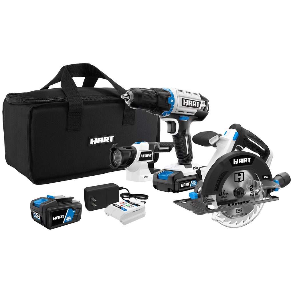 3-Tool 20-Volt Cordless Combo Kit with 16-inch Storage Bag B100887