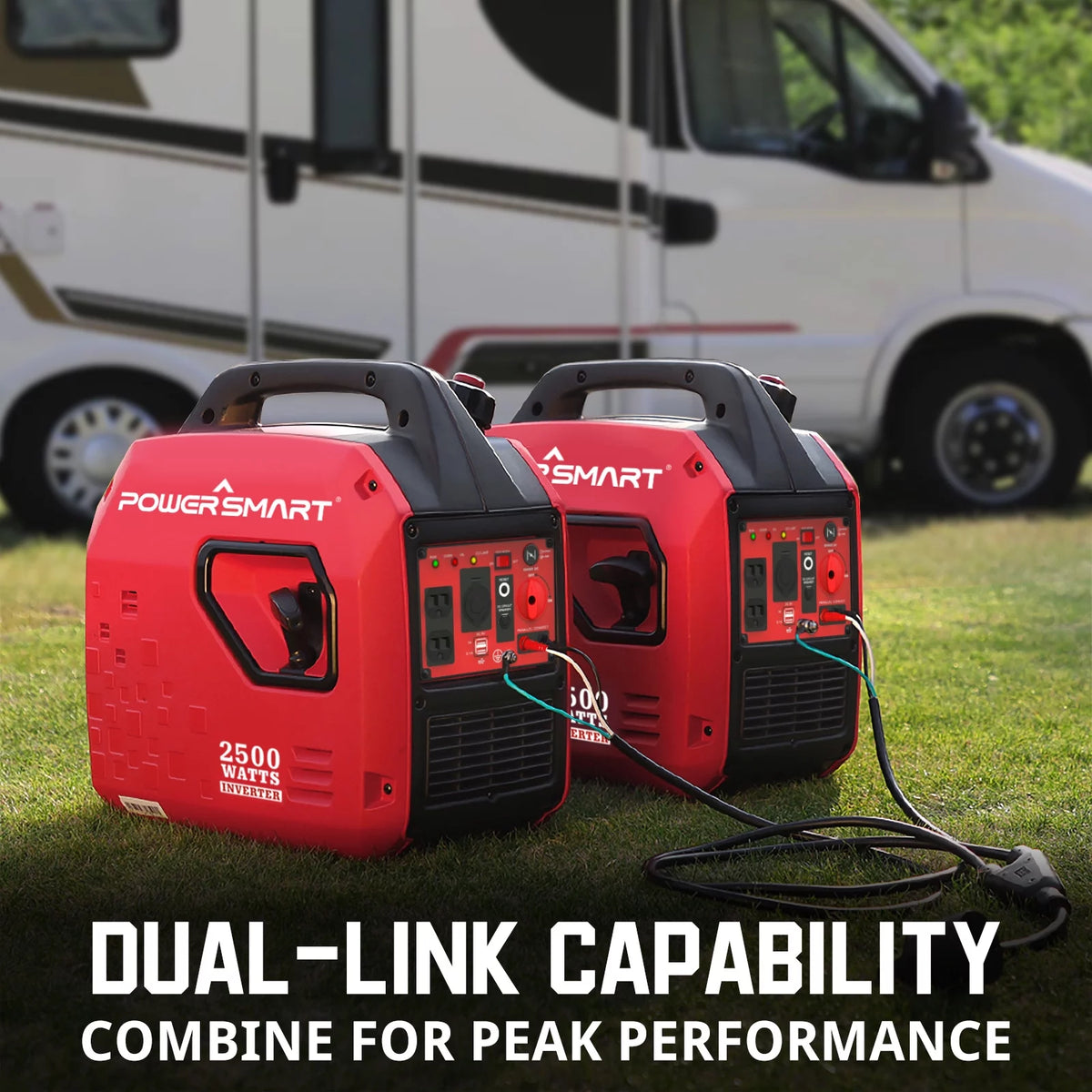 2500Watt Portable Inverter Gas Powered Generator A67310