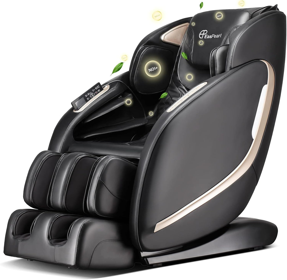 Black Full Body Zero Gravity Heated Shiatsu Massage Chair U958