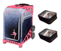 Pink Sport Bag with 2 Small Utility Pouch K995316