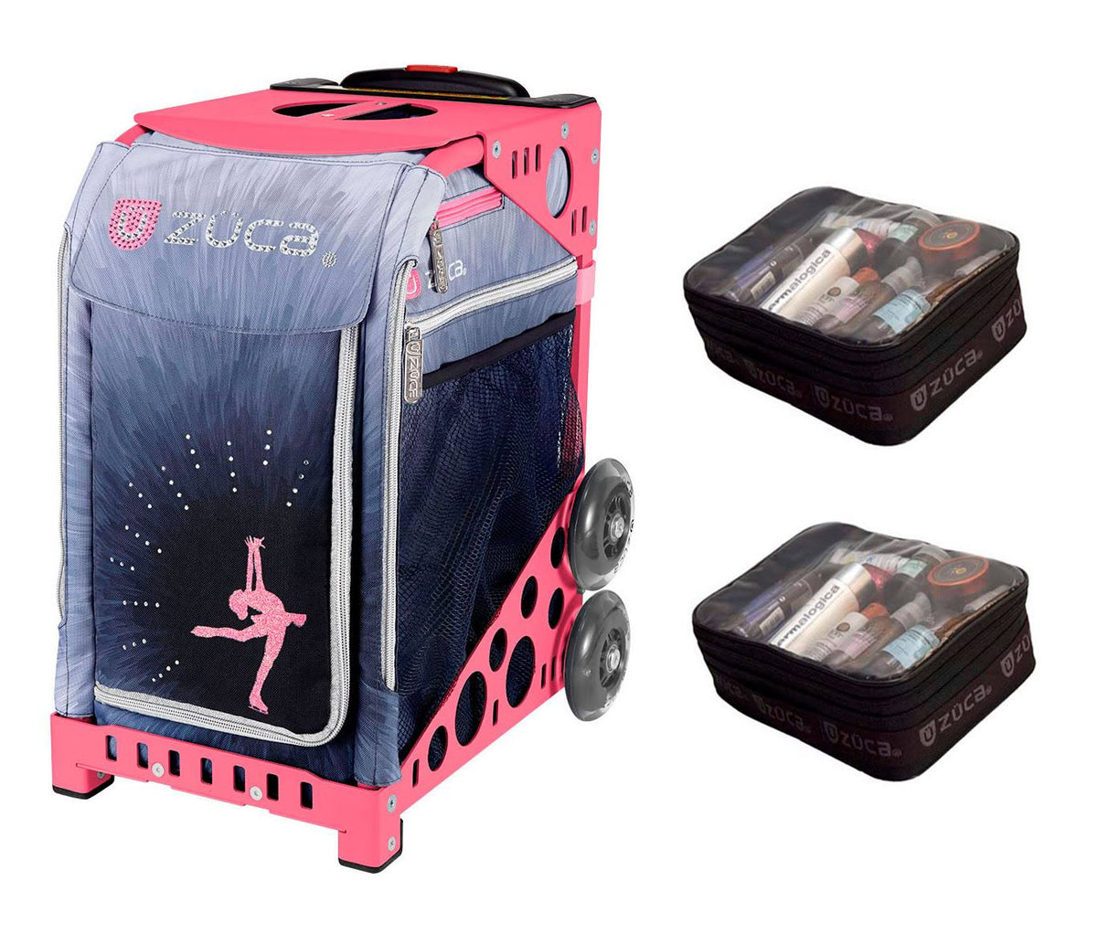 Pink Sport Bag with 2 Small Utility Pouch K995316