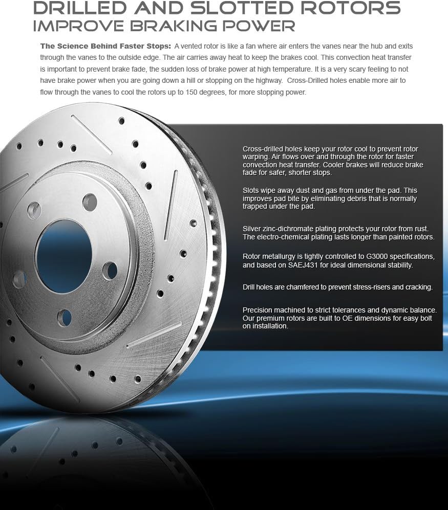 Front 350mm 5 Lug 2 Rotors Ceramic Pads Clips Sensors A368