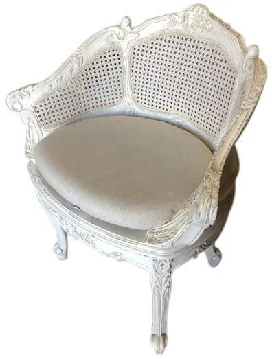 Gray Solid Vanity Chair W820886