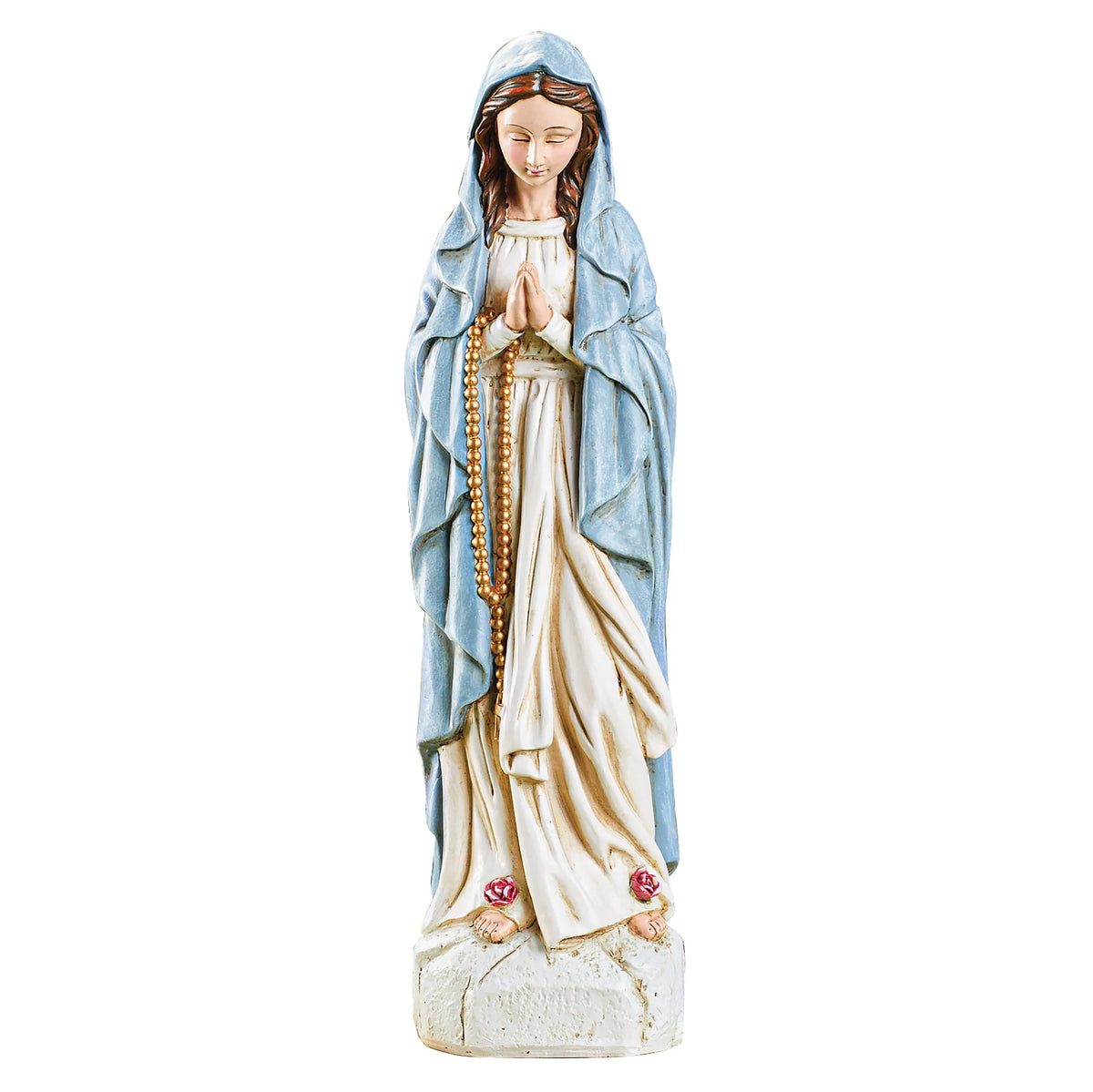 Hand-Painted Virgin Mary Garden Statue U7439