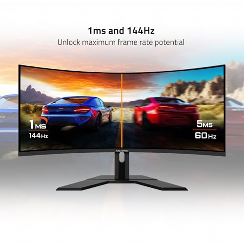 34" 1440P Curved Gaming Monitor E1385