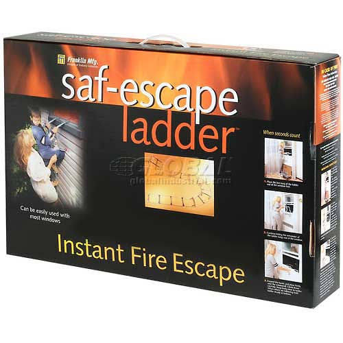 Portable Fire Escape Ladder 25 ft. R3338