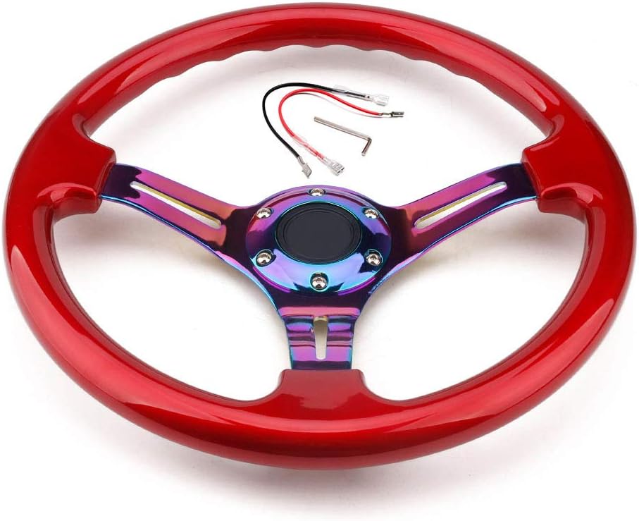 14in 6-Hole ABS Steering Wheel N6314