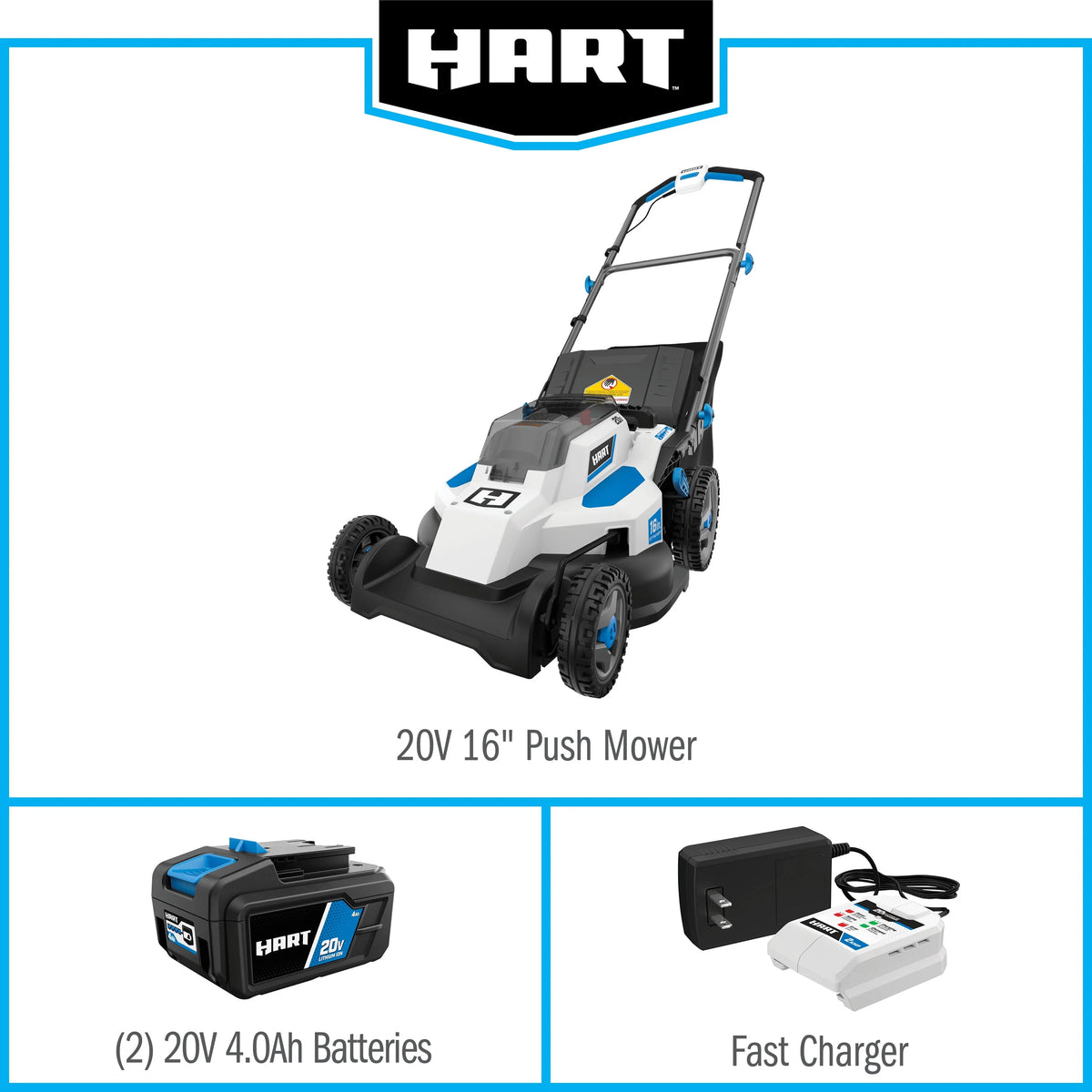 20-Volt 16-inch Push Lawn Mower Kit I589