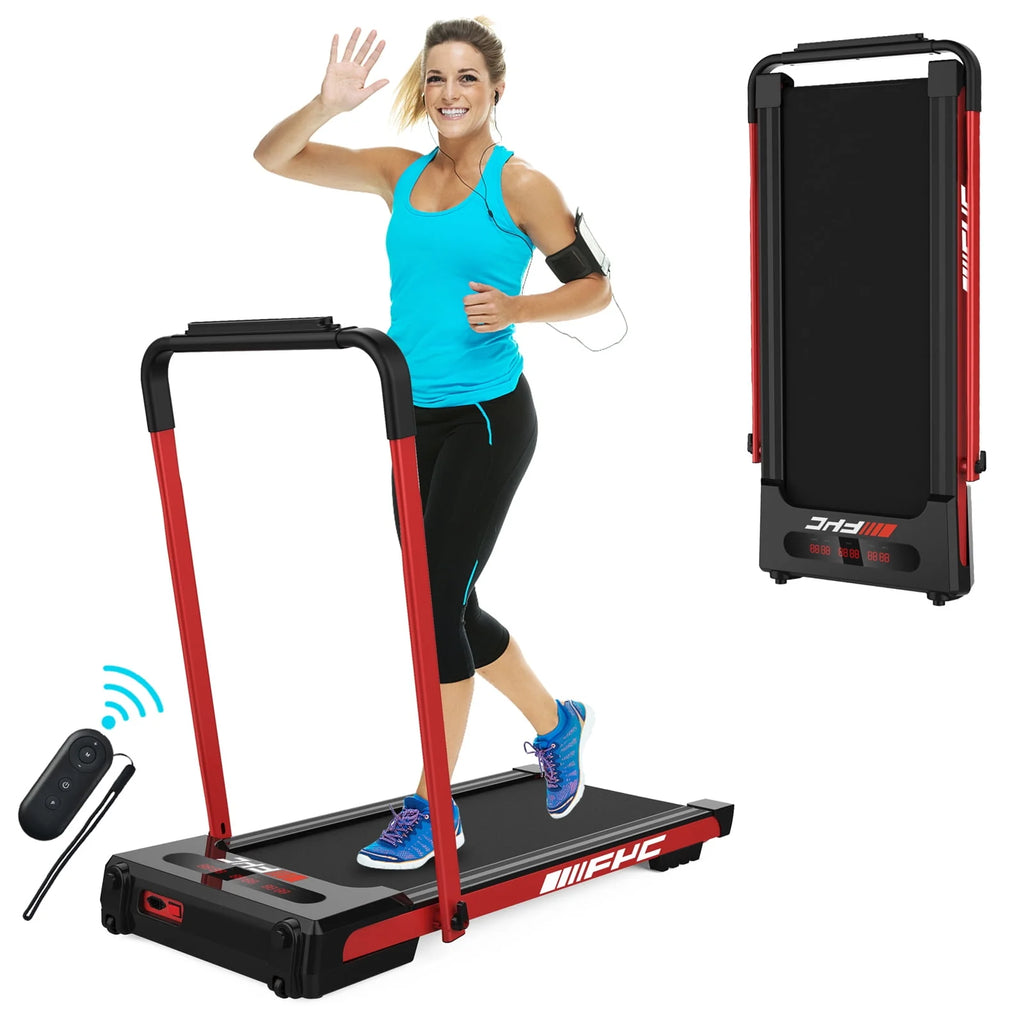 2.5HP Folding Treadmill with Remote Control & LED Display Y3189