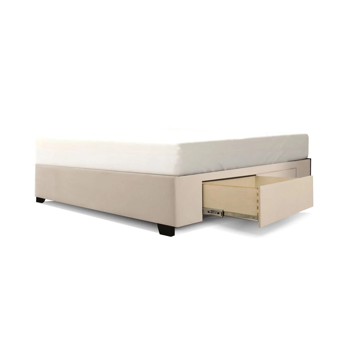 Upholstered Storage Platform Bed A7931