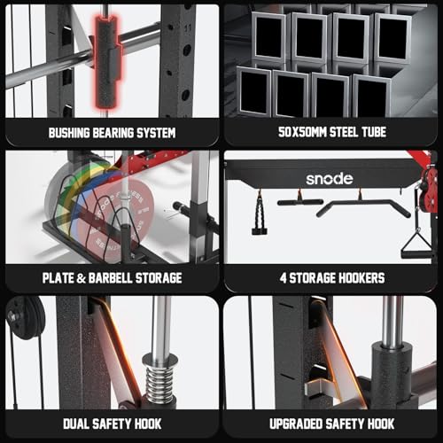 Smith Machine with Cable Crossover and Leg Press T629375