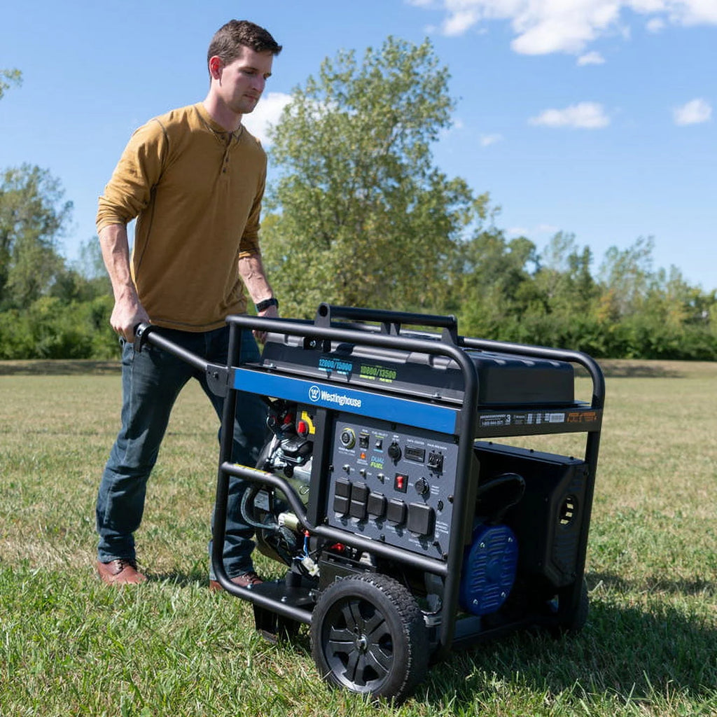 15,000 Peak Watt Dual Fuel Portable Generator R59649