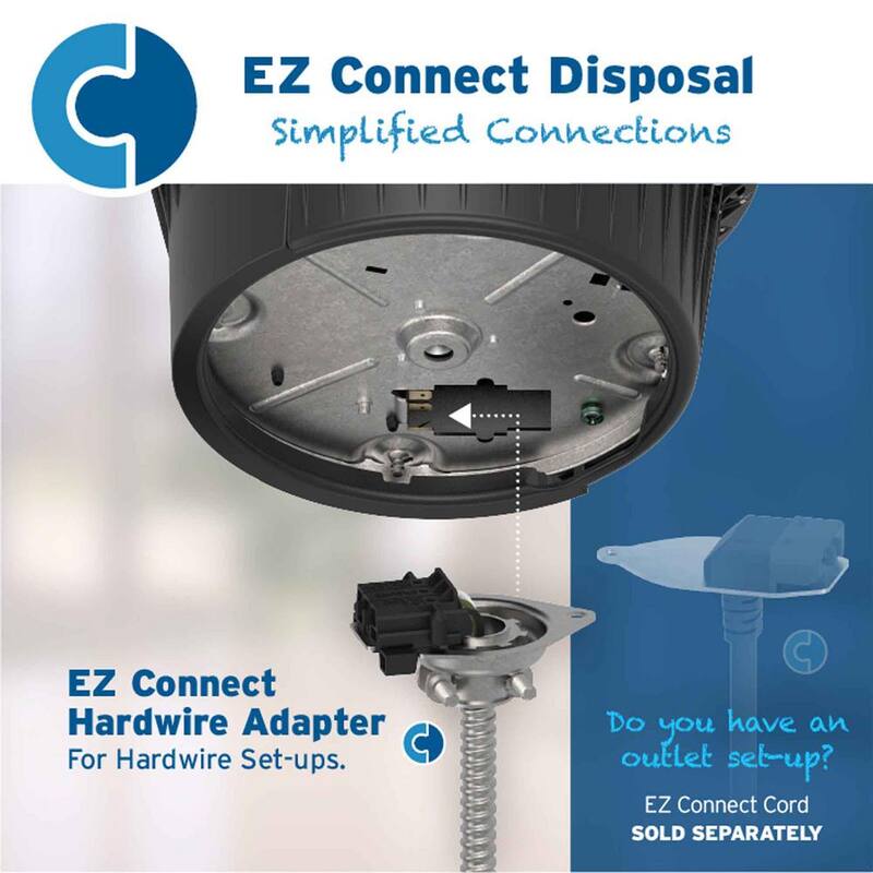3/4 HP Continuous Feed Garbage Disposal Z697