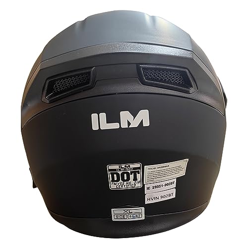 Bluetooth Modular Flip up Full Face Motorcycle Helmet with Dual Visor W20919