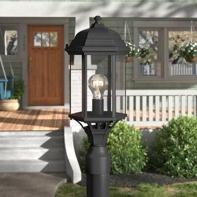 1-Light Lantern Head Black L310