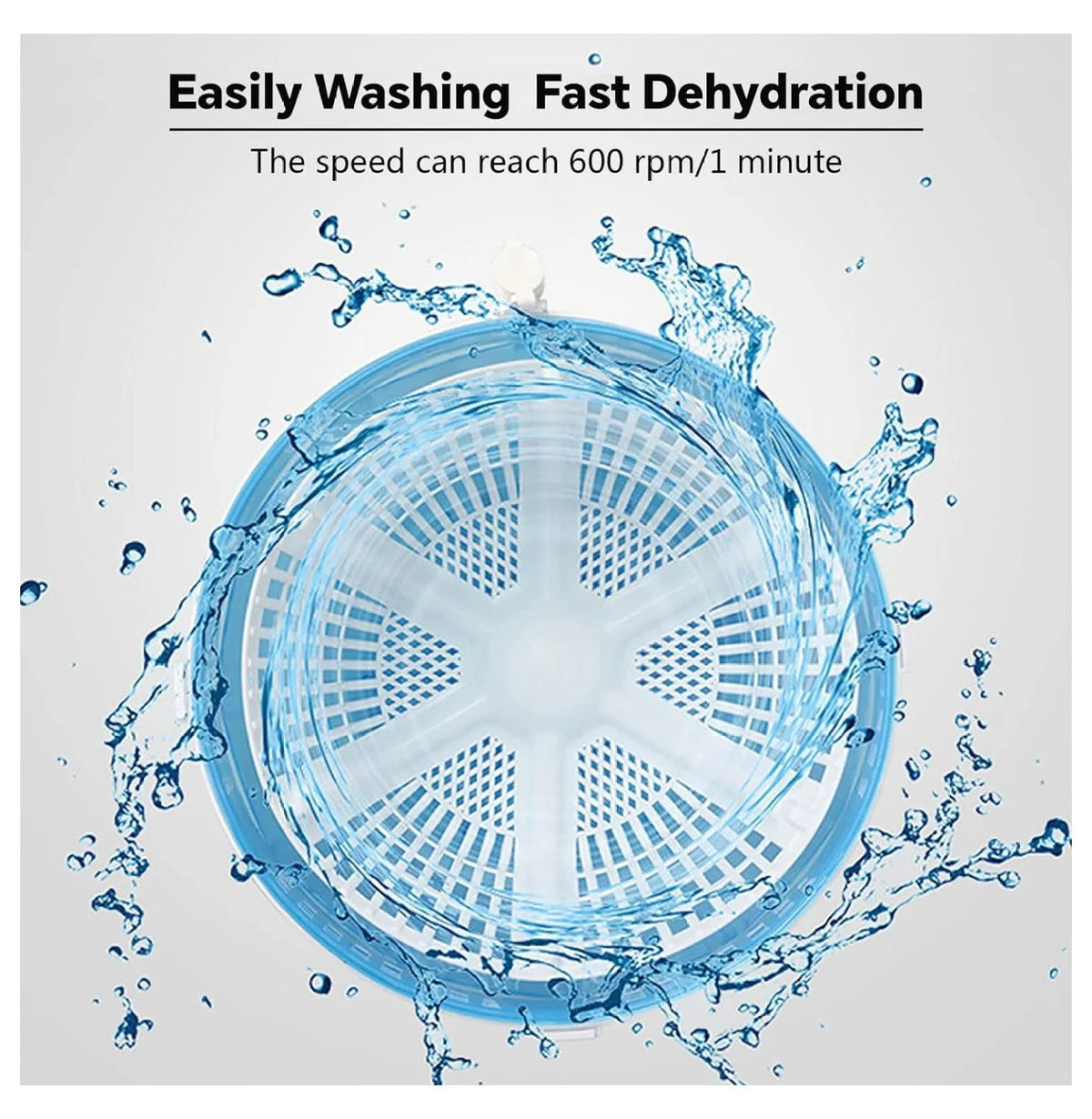 2 in 1 Portable Washer Spin Dryer Washing Machine R366299