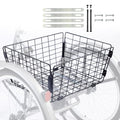 Folding Large Capacity Steel Tricycle Basket V6270