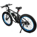 26" 36V 500W Electric Fat Tire Bicycle Black/Blue G603786