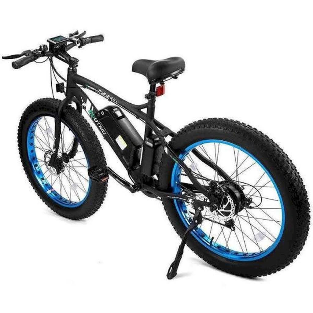 26" 36V 500W Electric Fat Tire Bicycle Black/Blue G603786
