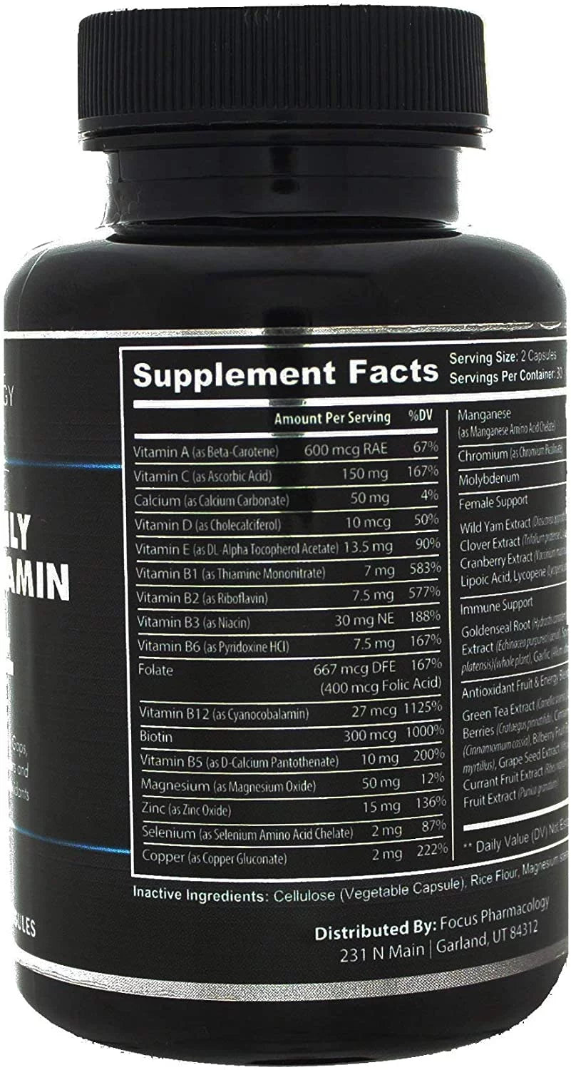 Women's Daily Super Multi-Vitamin 180 Ct Q45113