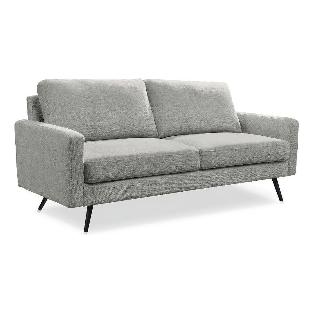Gray Upholstered Fabric Sofa J8051