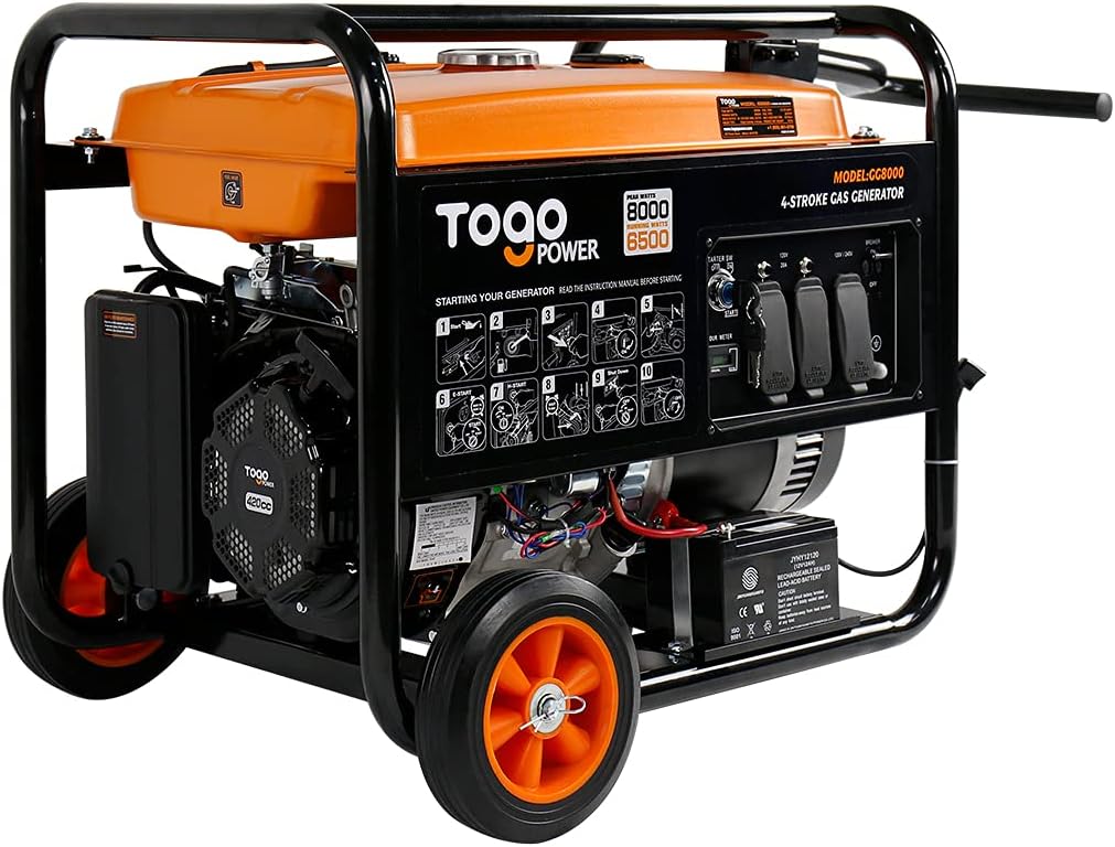 Portable 1000W Gasoline Powered Generator A709750