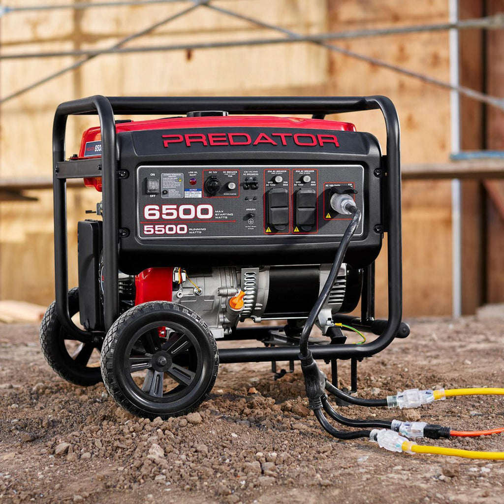 6500 Watt Gas-Powered Portable Generator B312844