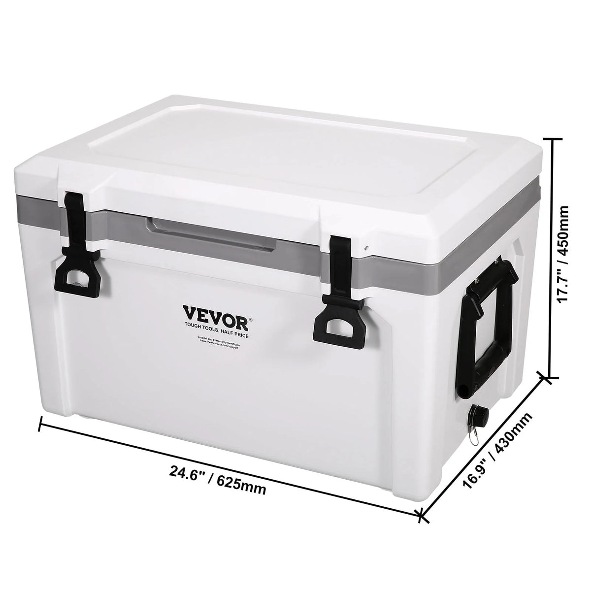 25 Quart Insulated Portable Hard Cooler M656