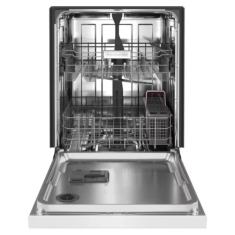 White Front Control Dishwasher with Stainless Steel Tub R5184