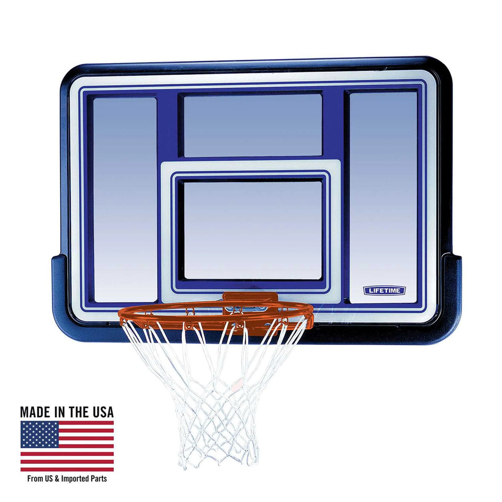 44 inch Polycarbonate Basketball Backboard and Rim Combo P57230