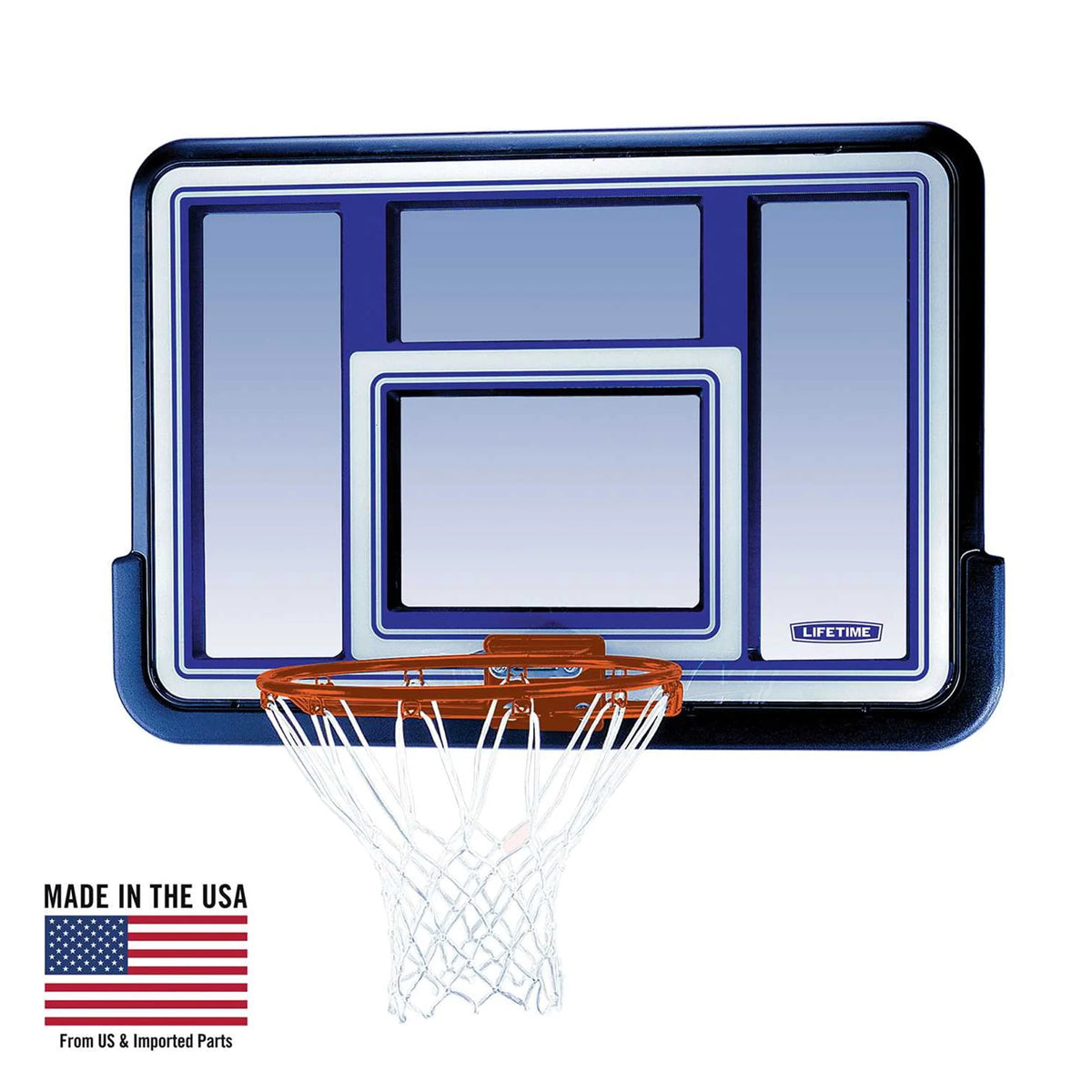 44 inch Polycarbonate Basketball Backboard and Rim Combo P57230