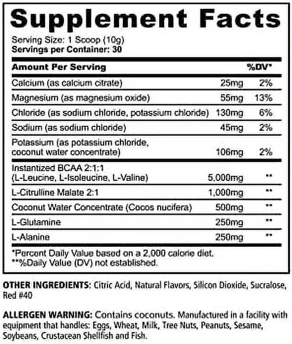 Panda Supps Recover Pink Lemonade Flavor U75584