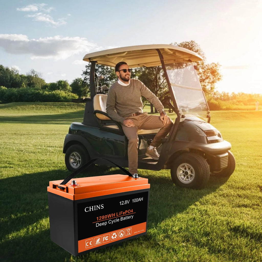 12V 100AH LiFePO4 Lithium Battery E542880