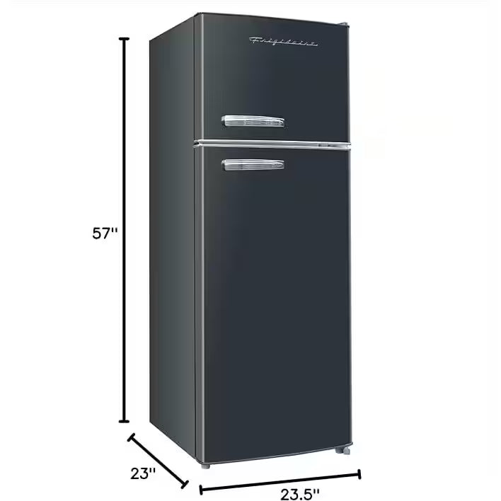 Black 7.5 cu. ft. Mini Fridge with Top Freezer B5848