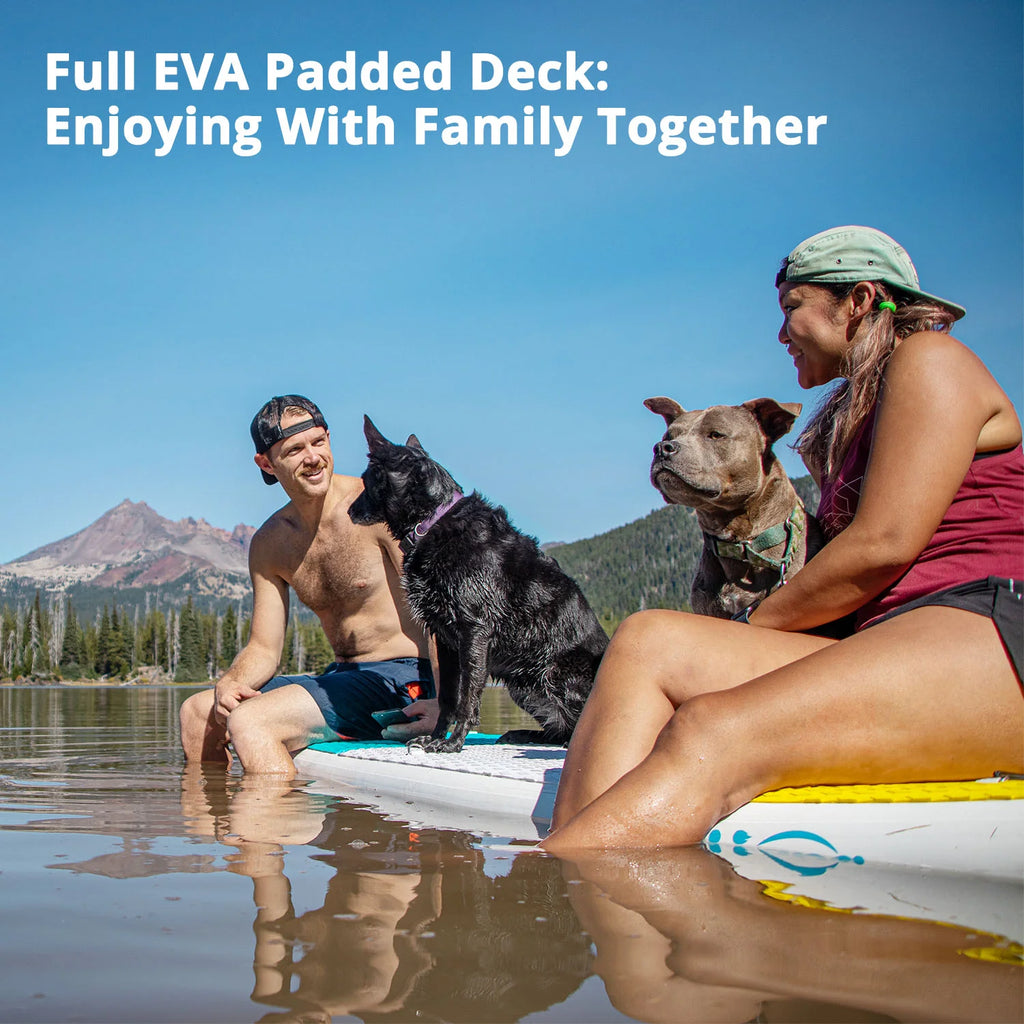 Inflatable Stand Up Paddle Board with Kayak Convertible Seat Y597