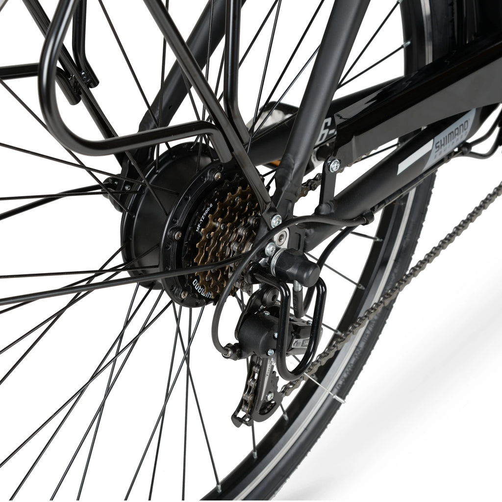 36V 250W Blue Electric Commuter E-Bike L652