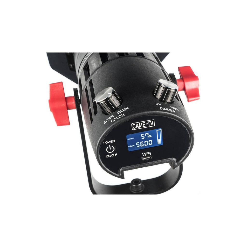 55W Bi-Color Fresnel LED Light with Carry Bag Q835376