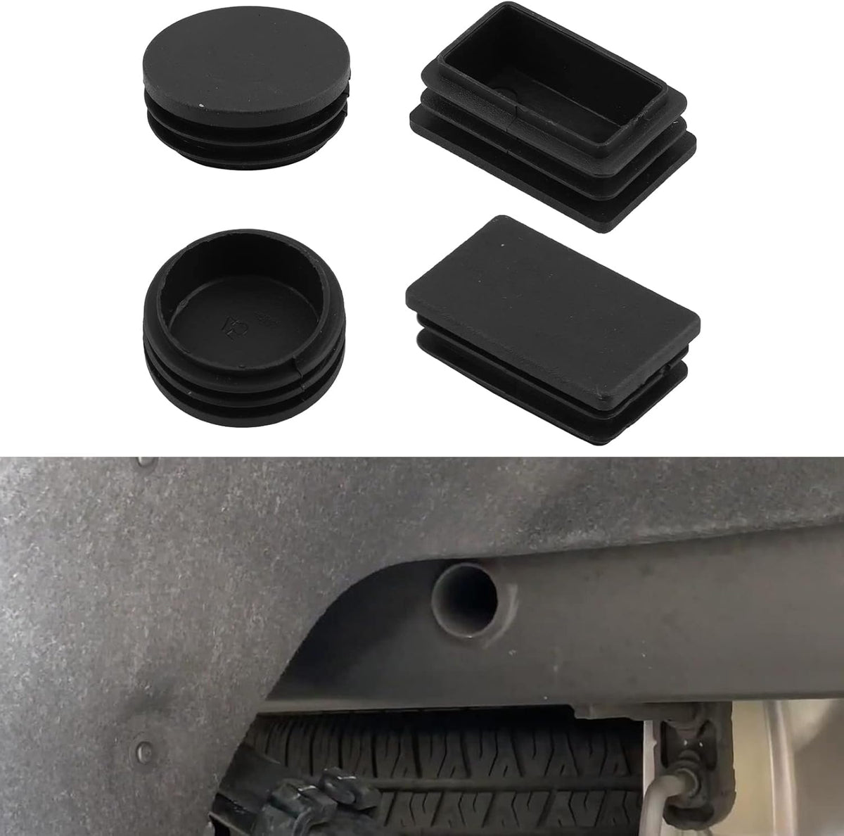 Rear Wheel Well Hole Cover Cap 4PCS J566723