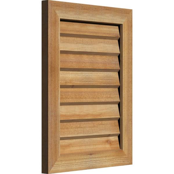 Unfinished Non-Functional Vertical Gable Vent A62872
