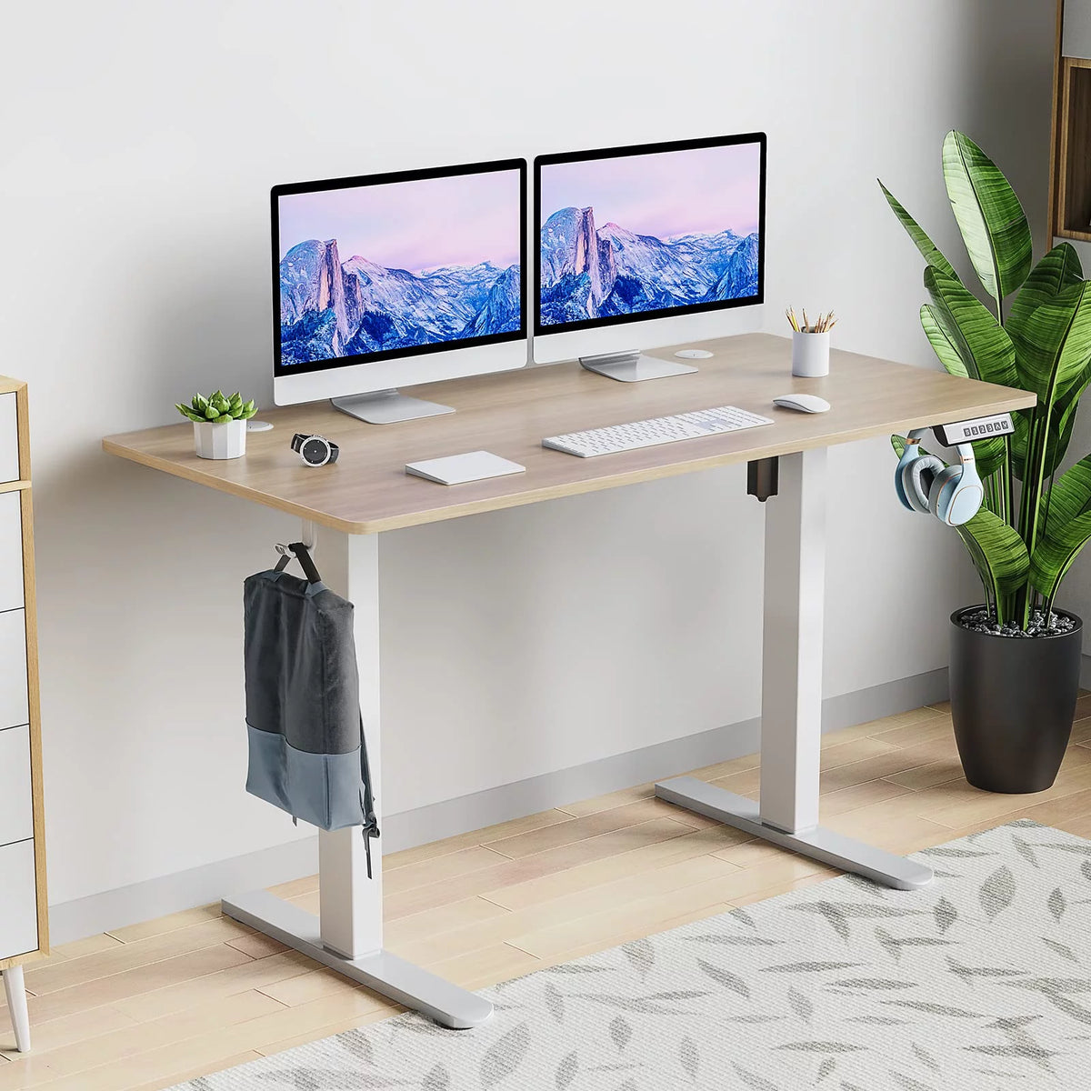 Height Adjustable Electric Standing Desk 40 x 24 Inches H4457