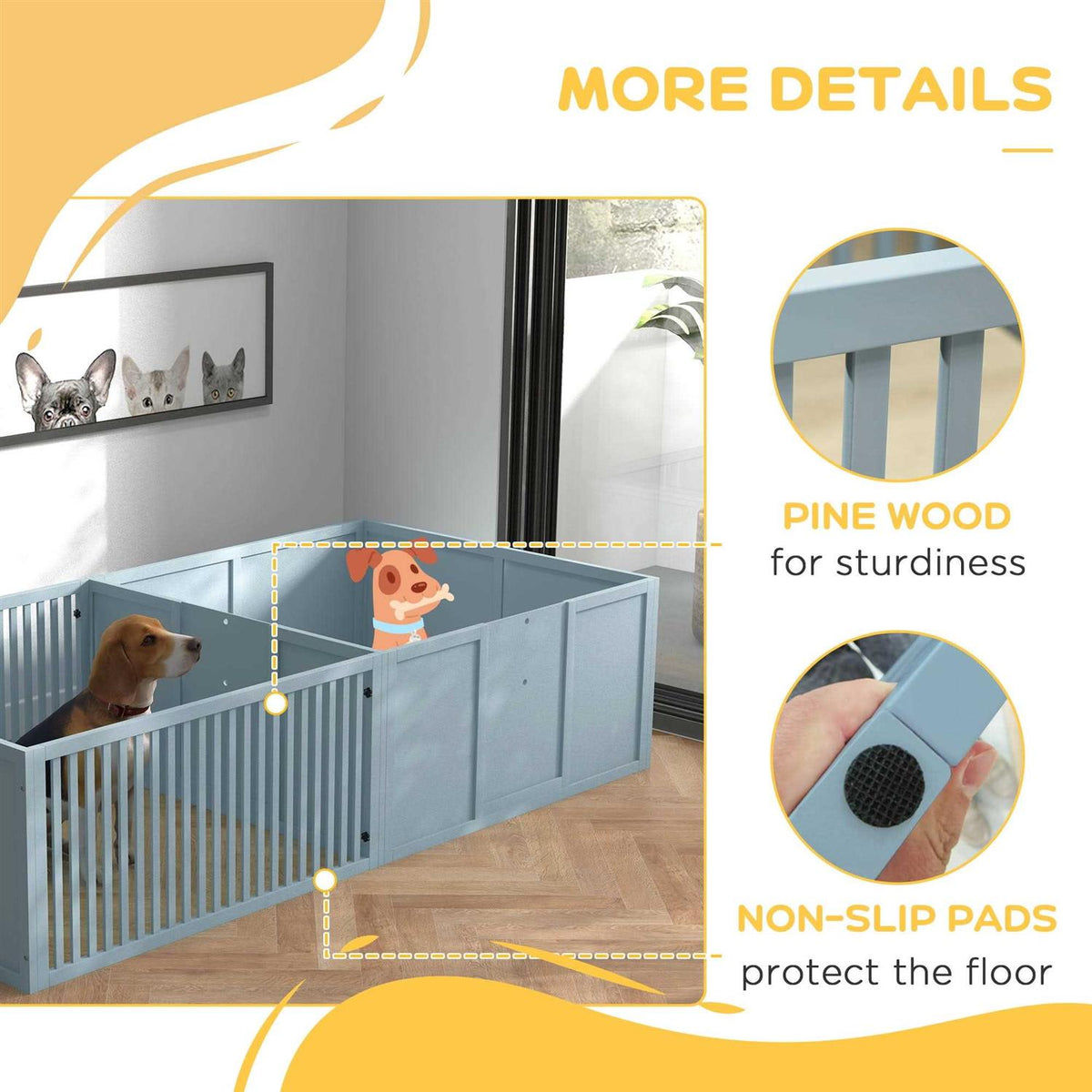 81 x 40 Whelping Box for Dogs R727