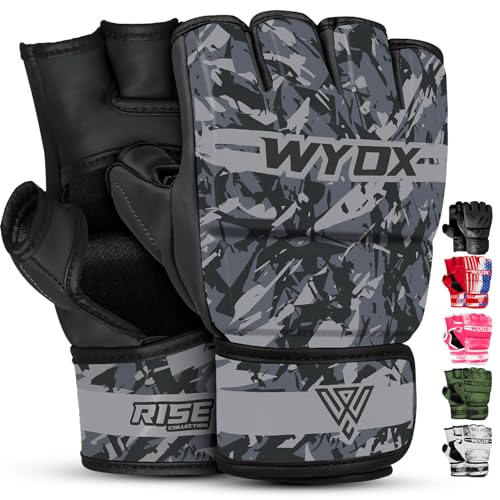 Fingerless Open Palm MMA Gloves Y776149