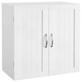 White 2 Door Wall Mount Storage Cabinet Z20032